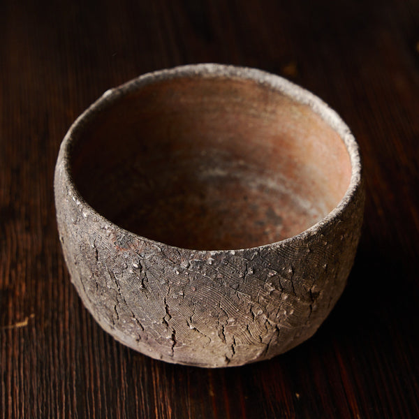 Puupõletatud matcha kauss "Basalt", Aleš Dancak *