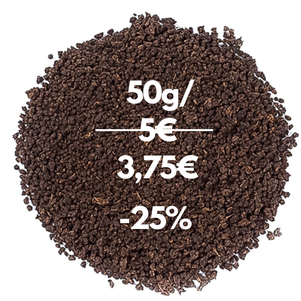 Assam Belseri CTC black tea, organic