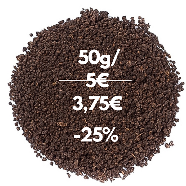 Assam Belseri CTC black tea, organic